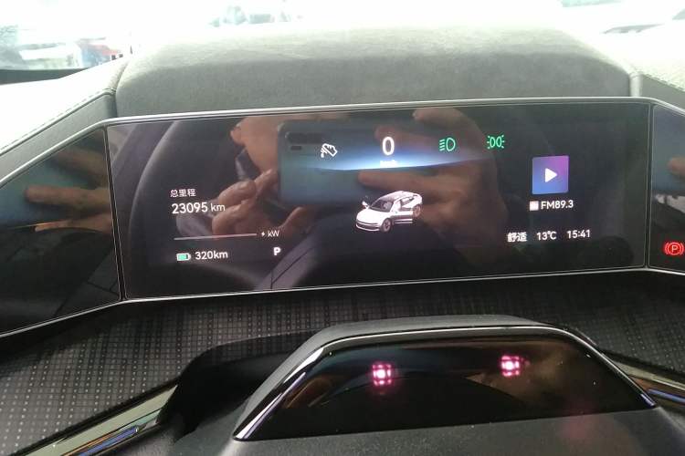 Used Zeekr 001 2022 Long-Range Dual-Motor WE Edition Instrument Cluster