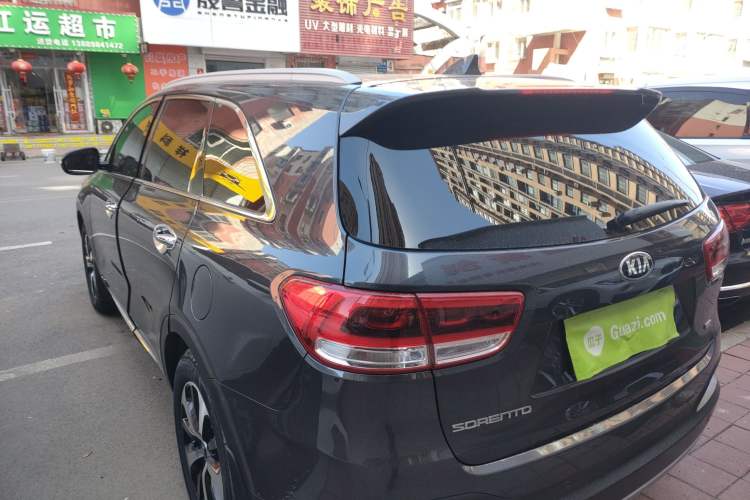 Used Kia Sorento 2015 Sorento L 2.4L Gasoline 4WD Elite Edition 5 Seats China V Emission Standard Rear Left 45 Deg