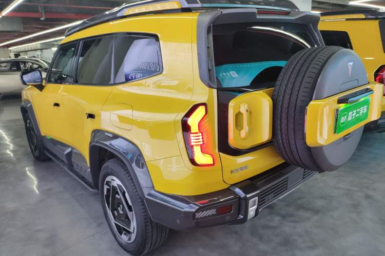 Used Deepal G318 2025 Worry-Free Adventure Edition Four-Wheel Drive Secret Realm Version Rear Left 45 Deg