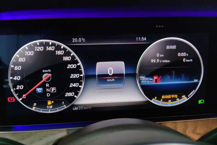 Used Mercedes-Benz E-Class 2019 Facelifted E 300 L Stylish Version Instrument Cluster