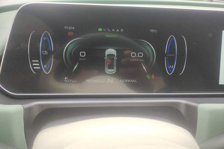 Used ORA Good Cat 2022 Morandi Edition 400km Standard Range Premium Version Lithium Iron Phosphate Instrument Cluster