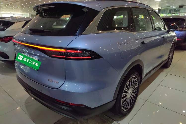 Used Chery Fengyun T9 2024 120 Long-Range Flagship Version 7 Seats Ternary Lithium Rear Right 45 Deg