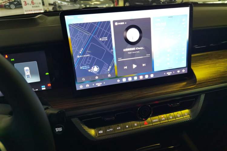 Used Great Wall Shanhai Poer Hi4-T 2025 Hi4-T Global Edition Audio And AC Panel