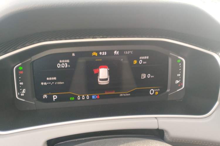 Used Volkswagen Tayron 2023 280TSI Two-Wheel-Drive Luxury Plus Advanced Version Instrument Cluster