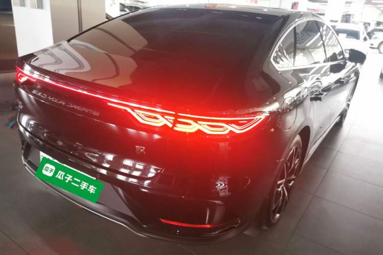 Used BYD Han 2025 DM-i 125KM Prestige Model Rear Right 45 Deg