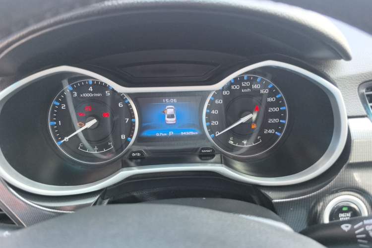 Used Geely Auto Emgrand 2017 Sedan Million Edition 1.5L CVT Upward Version