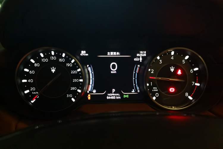 Used Maserati Levante 2021 3.0T Standard Edition Instrument Cluster