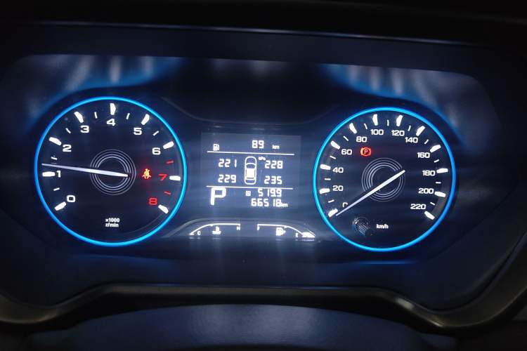 Used GAC Trumpchi GS4 2021 270T Automatic Elite Tech Edition Instrument Cluster