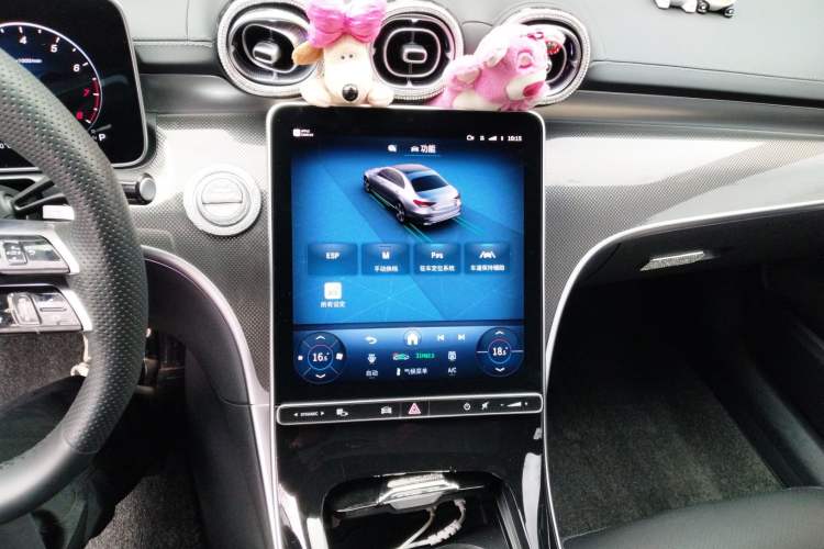 Used Mercedes-Benz C-Class 2025 C 260 L Sport Edition Audio And AC Panel