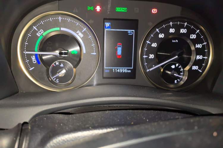 Used Toyota Alphard 2020 Dual-Engine 2.5L Prestige Edition Odometer Close Up