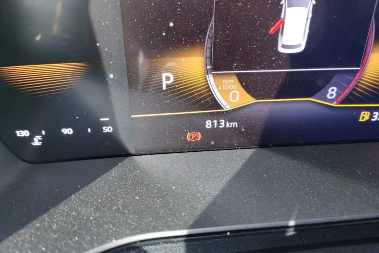 Used Volkswagen Tharu 2026 Model Xinrui 1.5L Rujin Edition Odometer Close Up