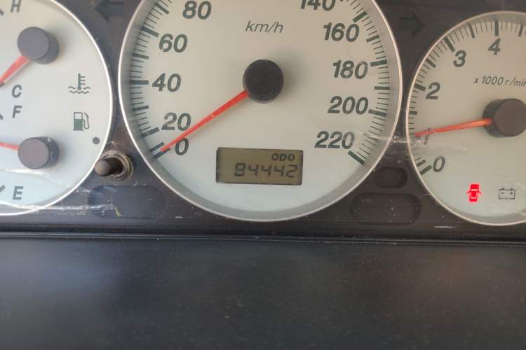 Used Haima Haifuxing 2010 1.6L Manual Standard Edition Odometer Close Up
