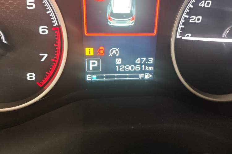 Used Subaru Forester 2019 2.0i Luxury Edition EyeSight Odometer Close Up