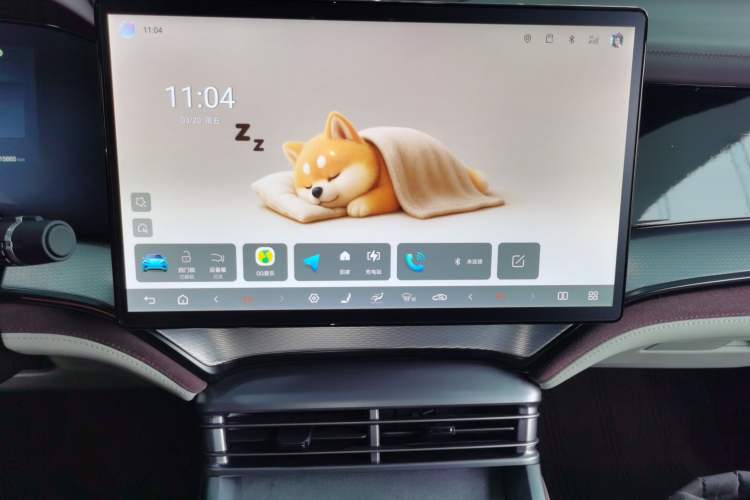 Used BYD Seal 07 DM-i 2025 DM-i 1.5L 125km Prestige Model Audio And AC Panel