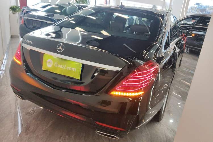 Used Mercedes-Benz S-Class 2014 S 320 L Business Model Rear Right 45 Deg