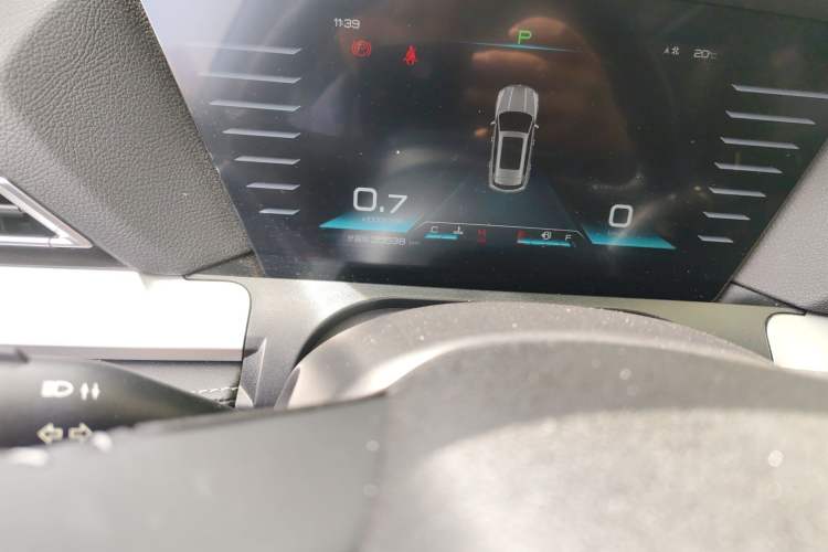 Used BYD Song Pro 2019 1.5T Automatic Elite Edition Odometer Close Up