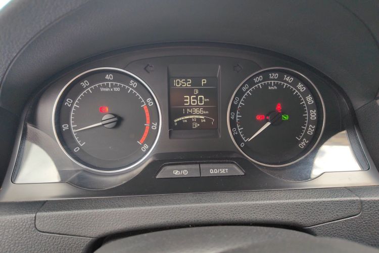 Used Skoda Rapid Spaceback 2014 1.6L Automatic Enjoyment Edition Instrument Cluster
