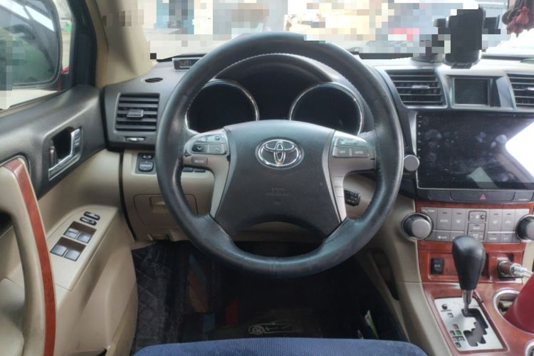 Used Toyota Highlander 2009 3.5L 4x4 7-Seater Luxury Edition Steering Wheel