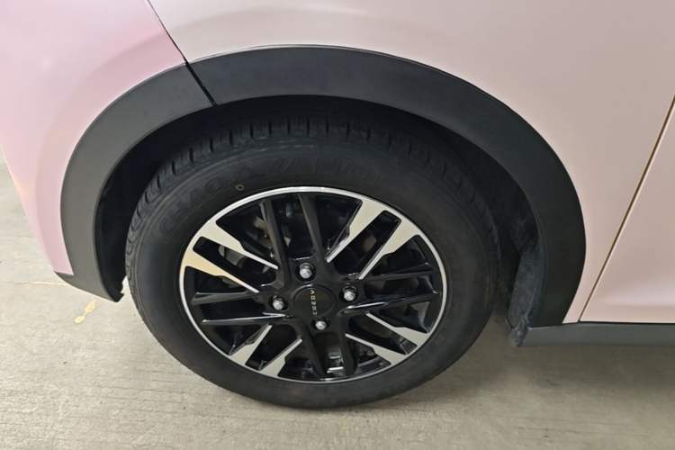 Used Chery QQ Little Ant 2022 Revised Version Sweet Pink Edition Half-Sugar Version Lithium Iron Phosphate 30.7 kWh 30 kW 301 km Exterior 4