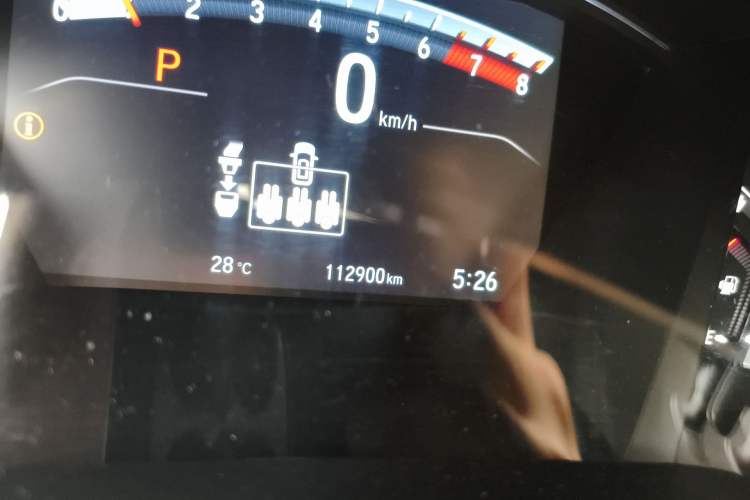 Used Honda Breeze 2020 240TURBO CVT 2WD Luxury Edition Odometer Close Up