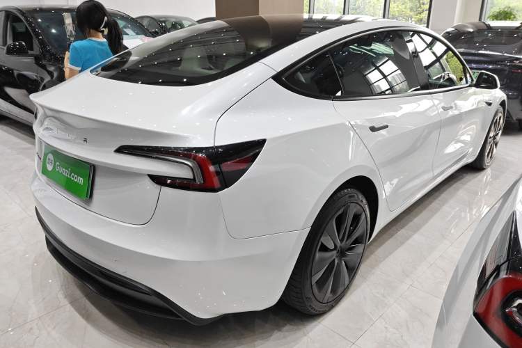 Used Tesla Model 3 2025 Long-Range All-Wheel-Drive Version Rear Right 45 Deg