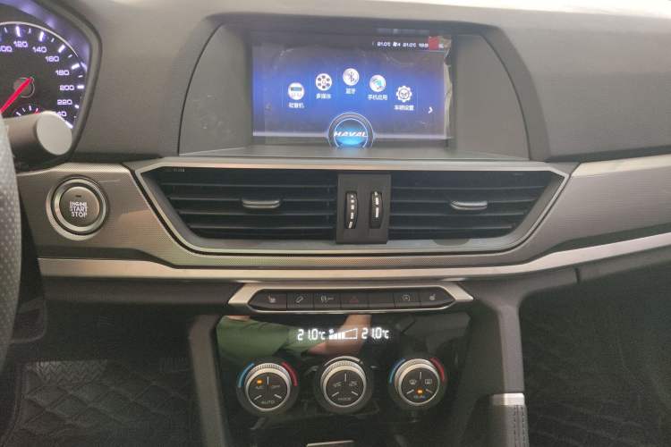 Used Haval H6 2019 Sport Edition 1.5T Automatic Two-Wheel Drive Elite Model China VI Audio And AC Panel