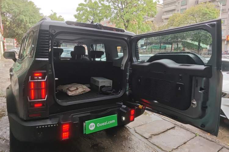 Used JETOUR Shanhai Traveler C-DM 2024 C-DM 129KM Linye Edition Trunk