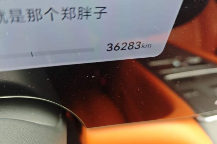 Used Hima AITO M9 2024 Range-Extended Max Edition 42 kWh 6-Seater Version Odometer Close Up