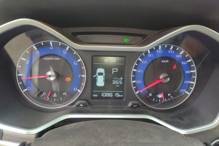 Used Geely Auto Vision X3 2017 1.5L Automatic Luxury Model Instrument Cluster