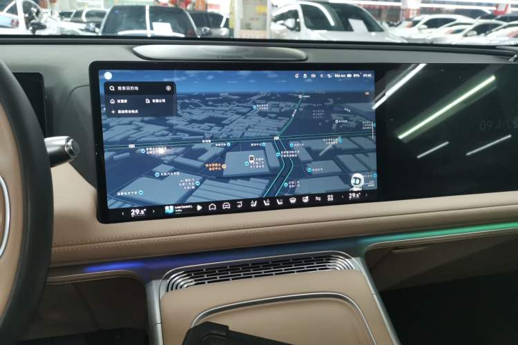 Used XPeng G9 2025 625 Long-Range Max Audio And AC Panel