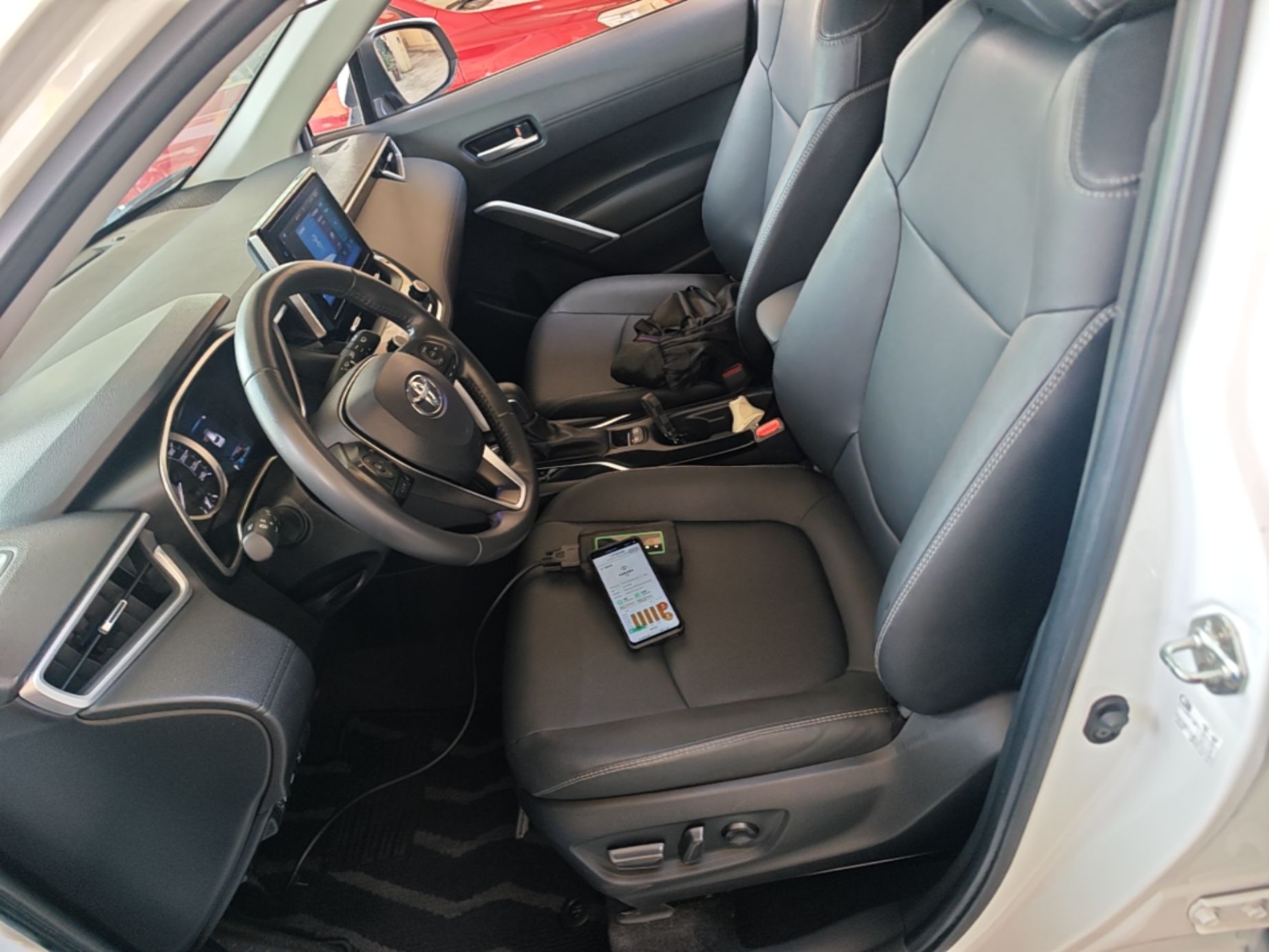 Avant de la voiture