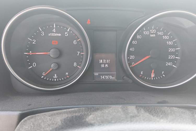 Used Haval H6 2013 Upgraded Model 1.5T Manual Two-Wheel Drive Elite Version Instrument Cluster
