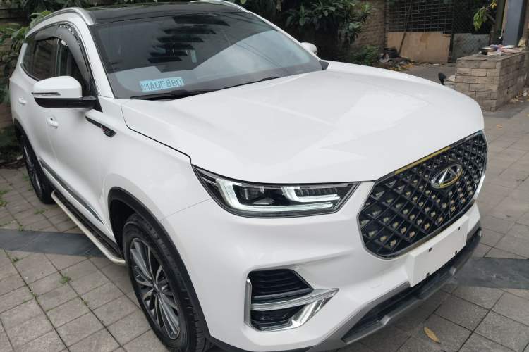 Used Chery Tiggo 8 PLUS 2021 290TGDI DCT Haoting Edition+ Front Right 45 Deg