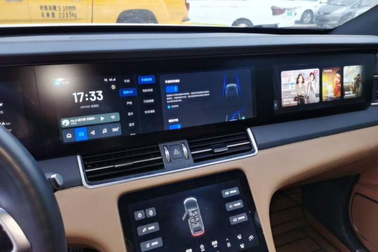 Used Li Auto ONE 2021 Extended-Range 6-Seater Version Audio And AC Panel