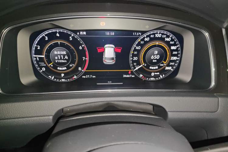 Used Volkswagen Golf 2020 Zhiai Edition 280TSI DSG Luxury Model