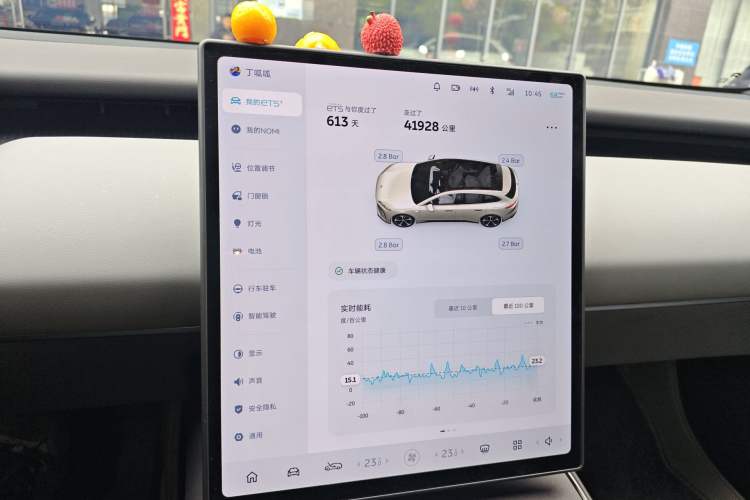 Used Nio ET5T 2024 75kWh Touring Instrument Cluster