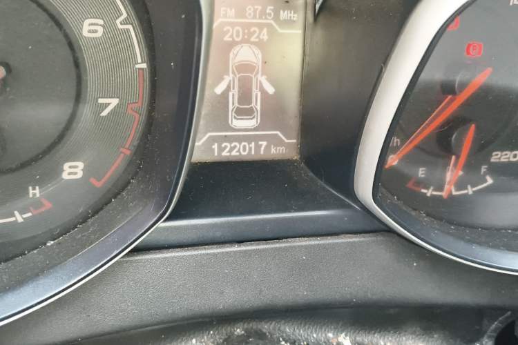 Used Chery Tiggo 5 2014 2.0L Manual Jia Yue Edition Odometer Close Up