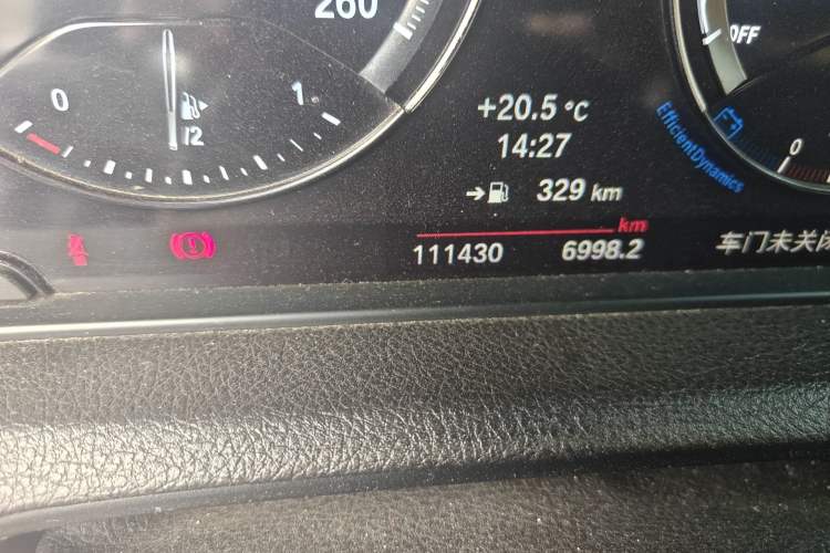 Used BMW 1 Series 2018 M140i Odometer Close Up