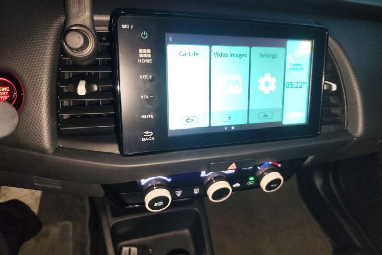 Used Honda Fit 2021 1.5L CVT Trend Edition Audio And AC Panel