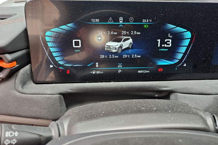 Used EXEED Lingyun 2022 Lingyun S 400T All-Wheel-Drive Superpower PRO Edition Instrument Cluster