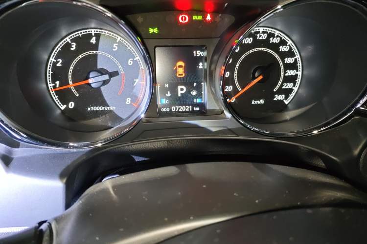 Used Peugeot 4008 2013 2.0L Two-Wheel Drive Fashion Edition Odometer Close Up