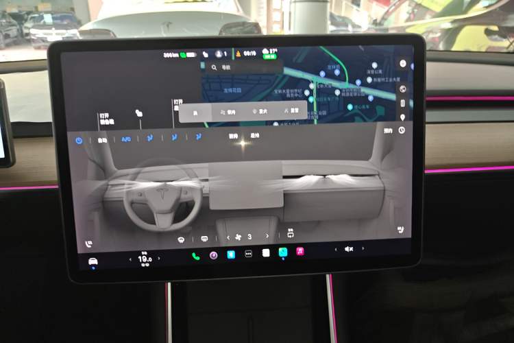 Used Tesla Model 3 2020 Revised Version Standard Range Rear-Wheel Drive – Upgraded Edition Audio And AC Panel