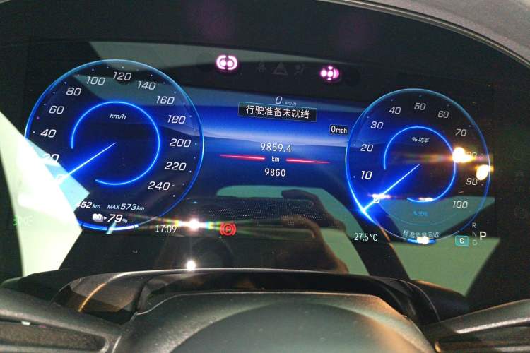 Used Mercedes-Benz EQS 2022 Updated 580 4MATIC Instrument Cluster