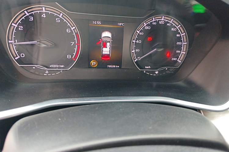 Used Geely Auto Coolray 2020 PRO 260T DCT Knight Odometer Close Up