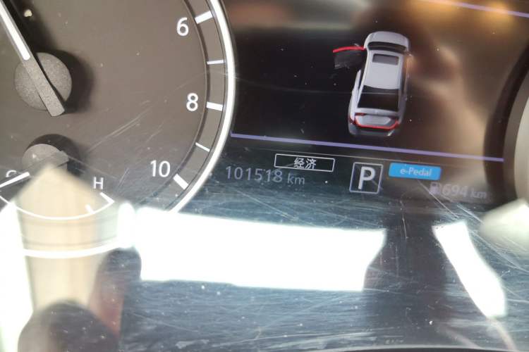 Used Nissan Sylphy 2023 Super Hybrid Electric Drive Super Smart Connectivity Plus Odometer Close Up