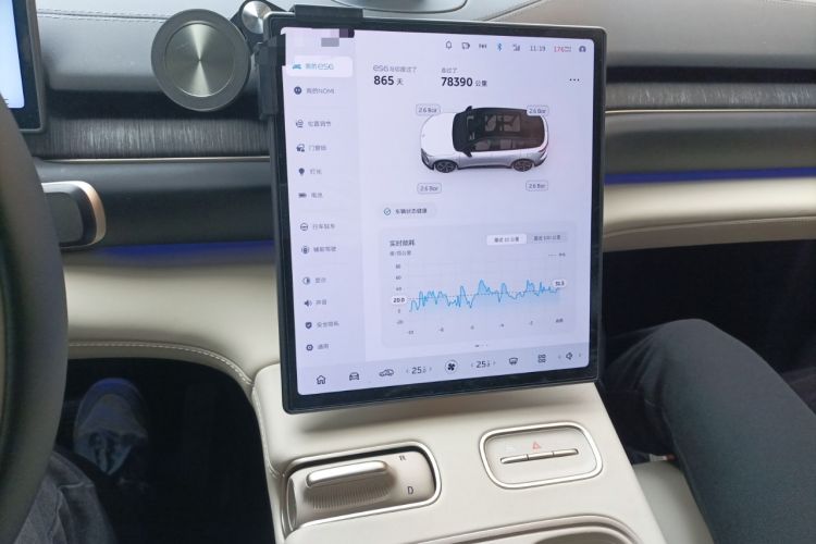 Used Nio ES6 2023 75 kWh Audio And AC Panel