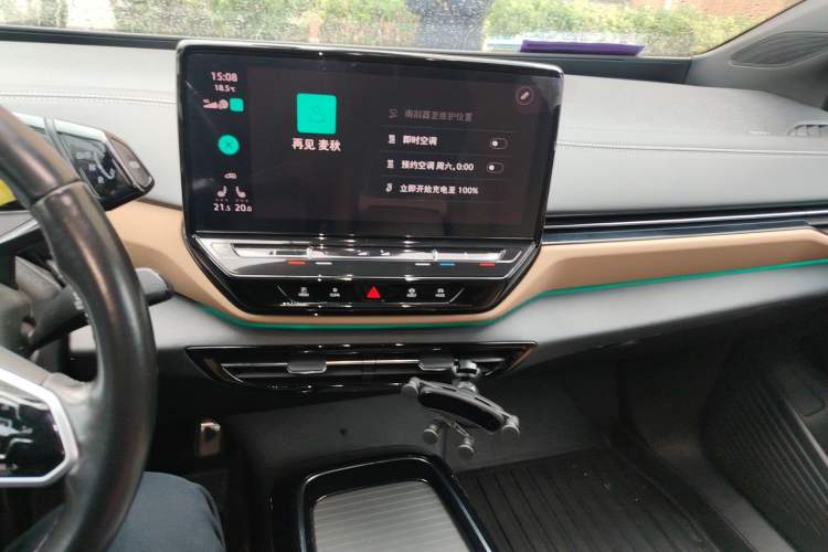 Used Volkswagen ID.4 X 2021 Pro Smart Long-Range Edition Audio And AC Panel