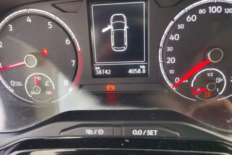 Used Volkswagen Polo 2019 Plus 1.5L Automatic Colorful Technology Edition Odometer Close Up