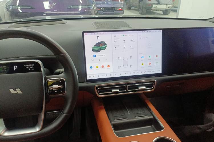Used Li Auto L9 2024 Ultra Model Audio And AC Panel