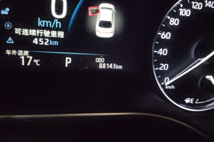 Used Toyota Avalon 2019 Dual-Engine 2.5L Luxury Edition China VI Standard Odometer Close Up